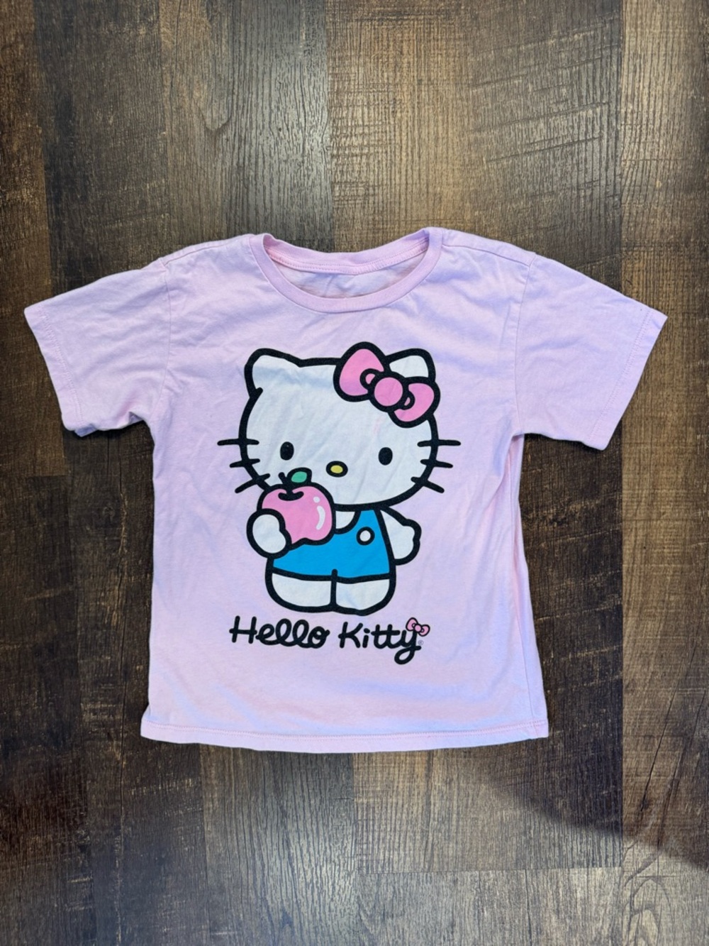 Kids' Cartoon 6 piece Graphic Tee bundle - Pastel Pink, Blue, Green & White - Picture 4 of 8